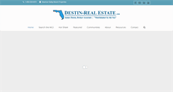 Desktop Screenshot of destin-realestate.com